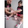 Sk8erboy Chaussettes blanches HORNY PIG Sk8erboy